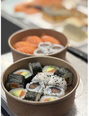 Les California saumon avocat