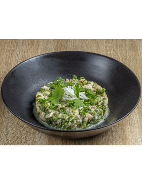 La salade de daurade marinée