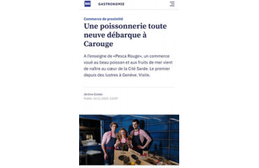 Article presse de La Tribune de Genève